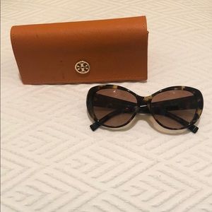 Tortoise Tory Burch Sunglasses